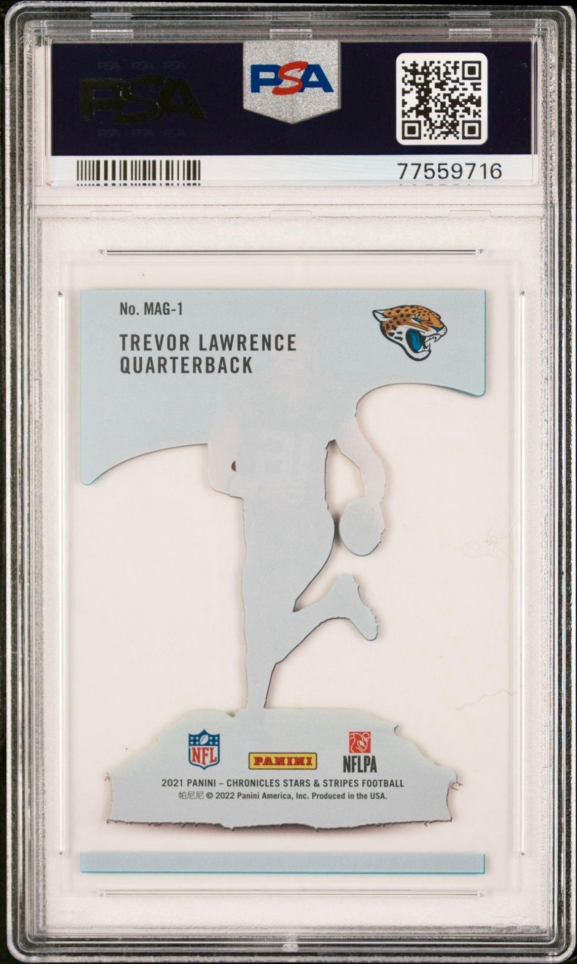 2021 CHRONICLES TREVOR LAWRENCE MAGNITUDE PSA 9