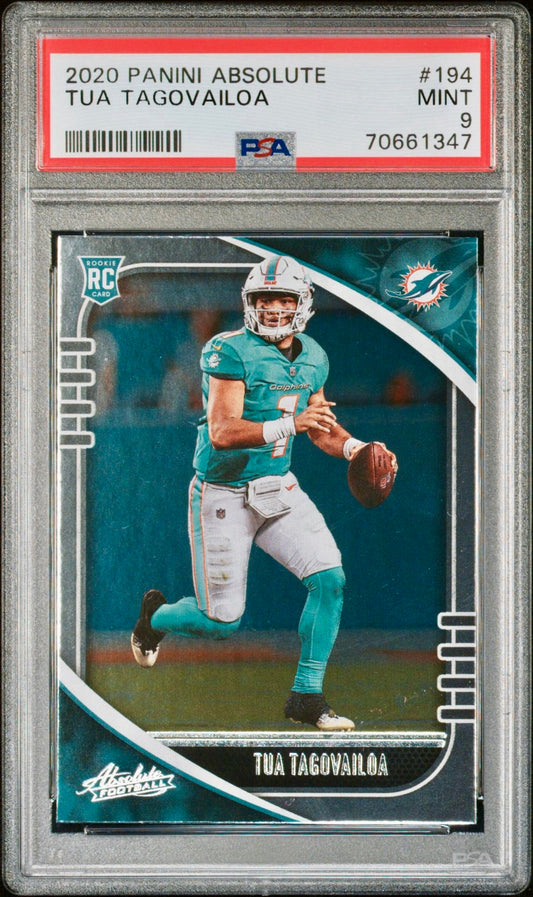 2020 PANINI ABSOLUTE TUA TAGOVAILOA PSA 9