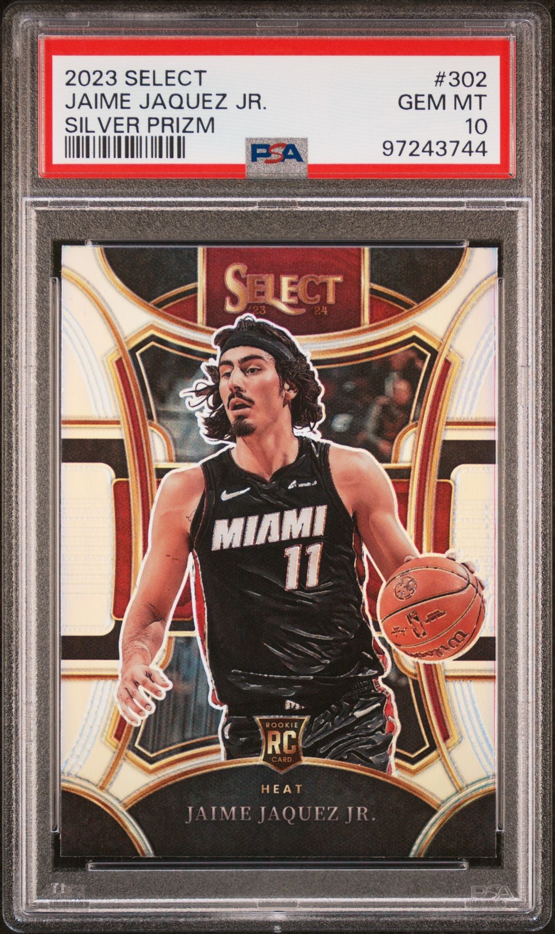2023 SELECT JAIME JAQUEZ JR.
SILVER PRIZM PSA 10