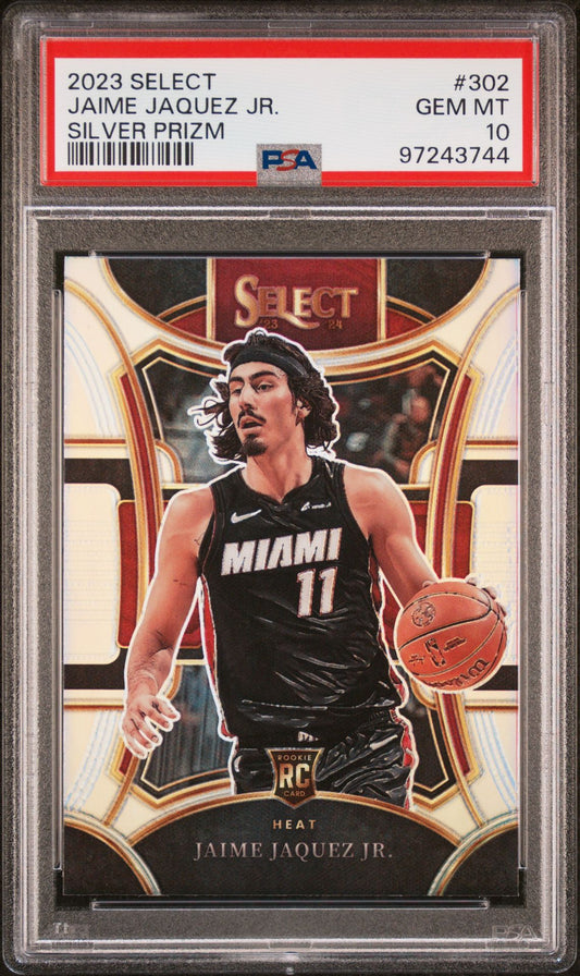 2023 SELECT JAIME JAQUEZ JR.
SILVER PRIZM PSA 10