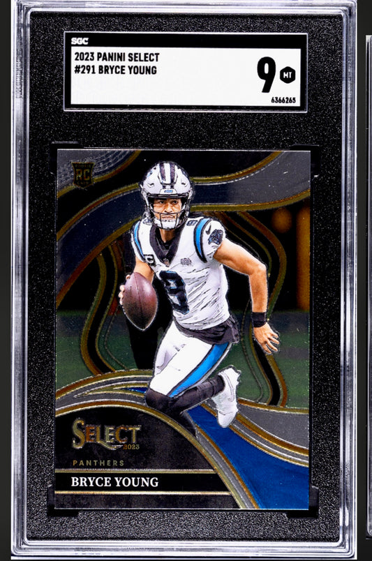 2023 PANINI SELECT #291 BRYCE YOUNG SGC 9