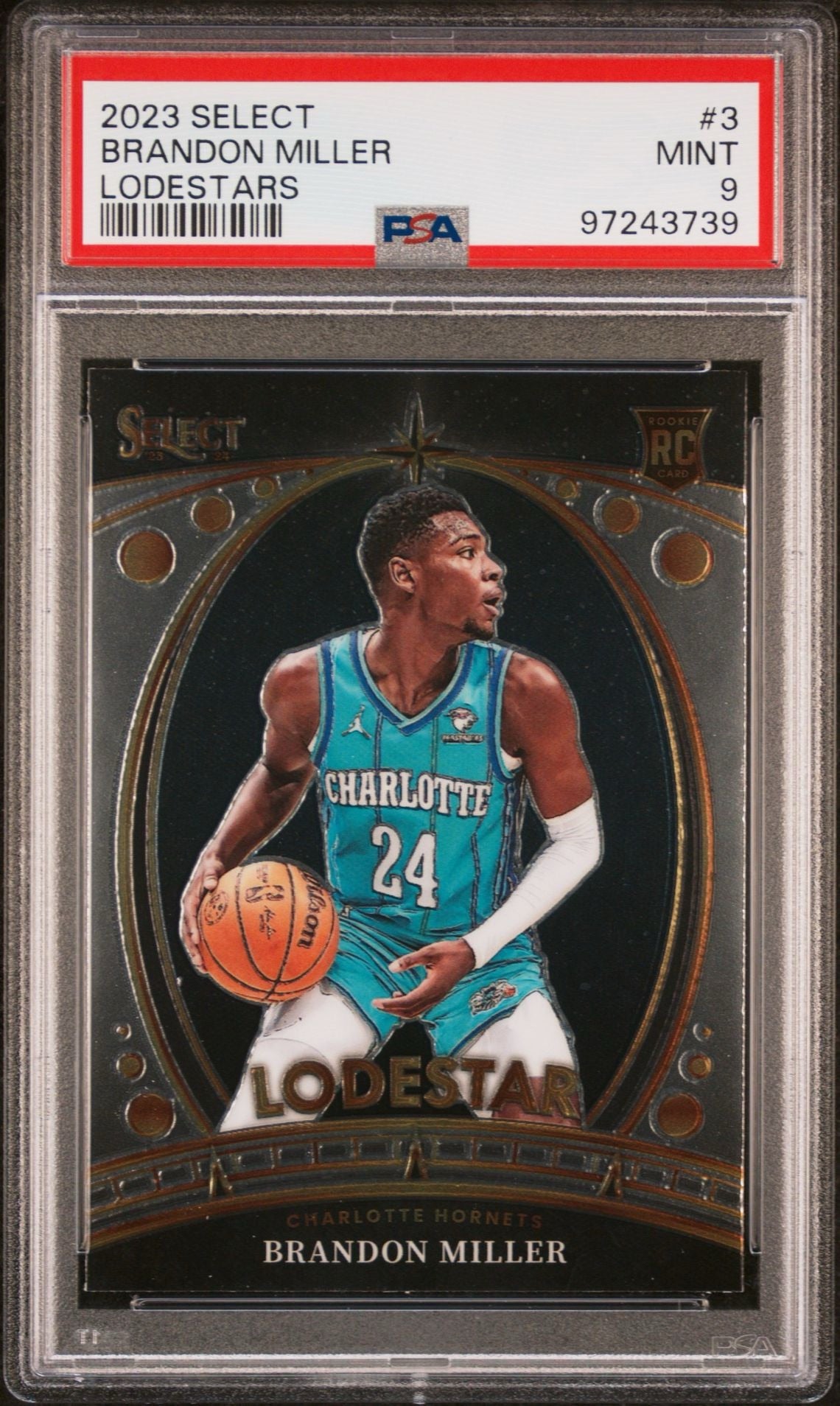 2023 SELECT BRANDON MILLER LODESTARS PSA 9