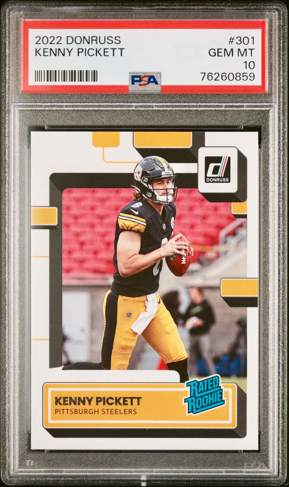 2022 DONRUSS KENNY PICKETT PSA 10