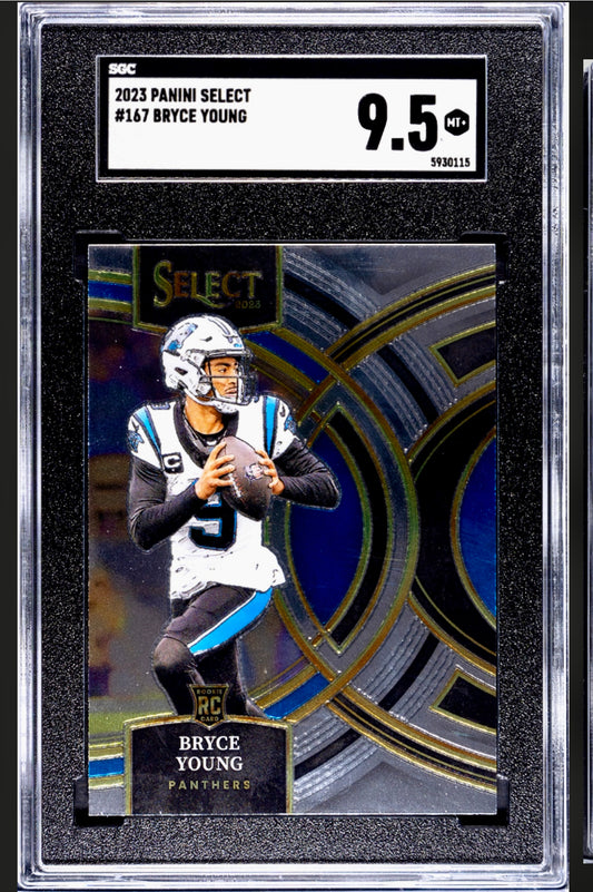 2023 PANINI SELECT #167 BRYCE YOUNG SGC 9.5