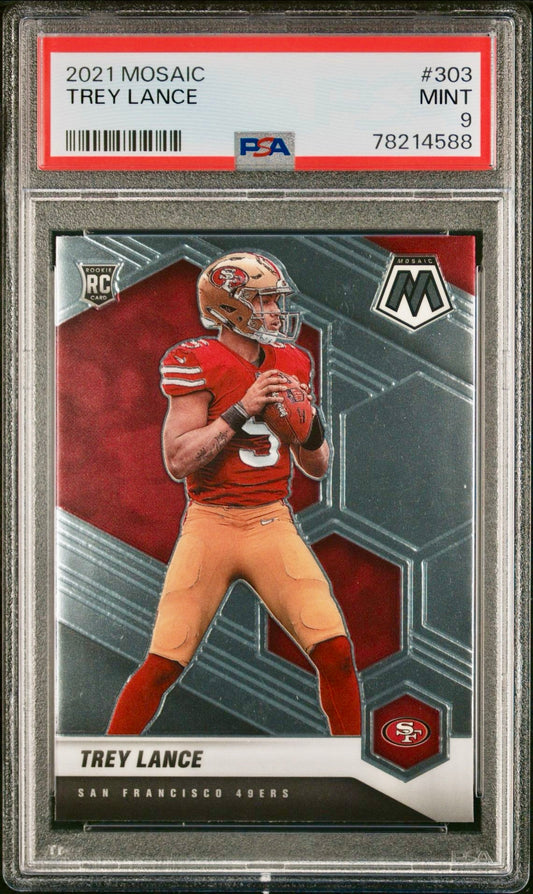 2021 MOSAIC TREY LANCE PSA 9