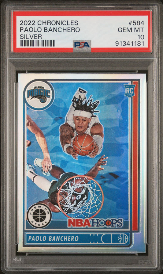 2022 CHRONICLES PAOLO BANCHERO SILVER PSA 10