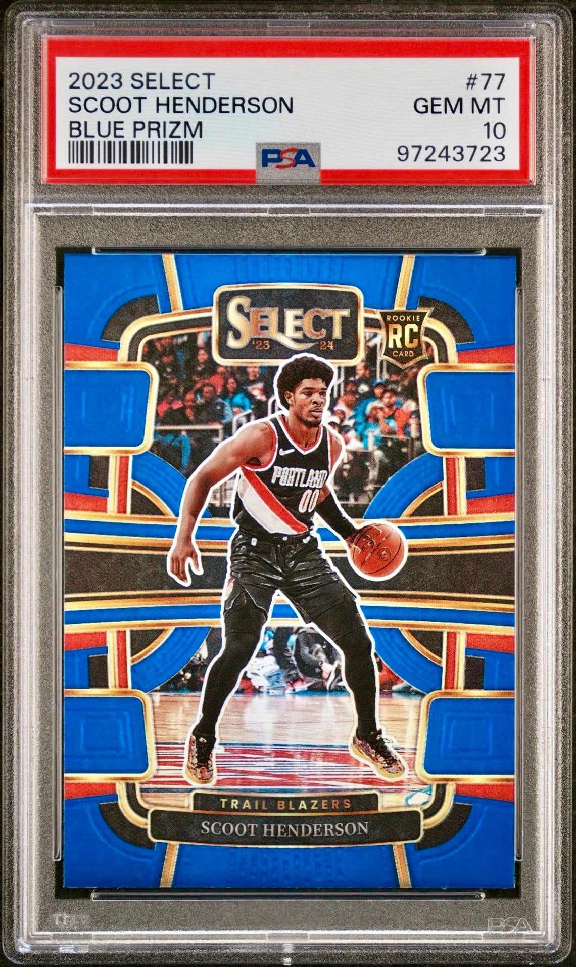 2023 SELECT SCOOT HENDERSON
BLUE PRIZM PSA 10