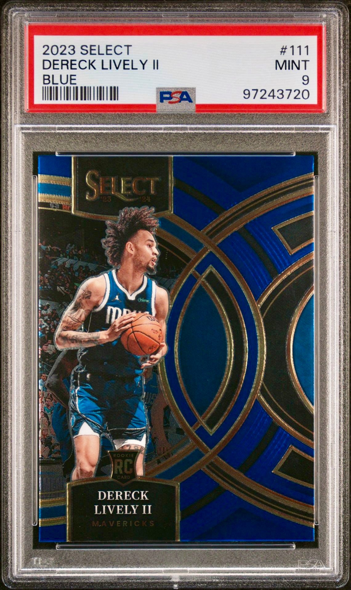 2023 SELECT DERECK LIVELY II BLUE PSA 9