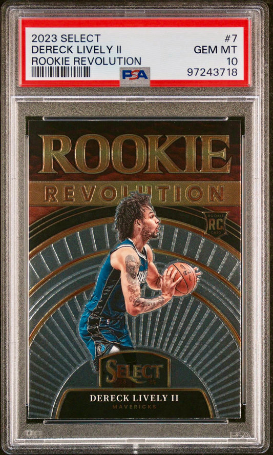 2023 SELECT DERECK LIVELY II
ROOKIE REVOLUTION PSA 10