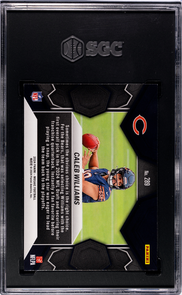 2024 PANINI MOSAIC #289 CALEB WILLIAMS SGC 10