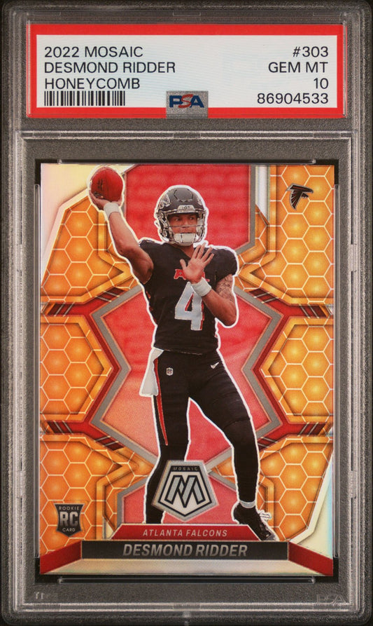 2022 MOSAIC DESMOND RIDDER HONEYCOMB PSA 10