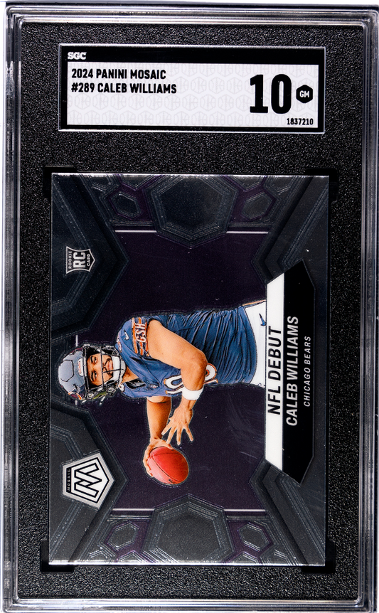 2024 PANINI MOSAIC #289 CALEB WILLIAMS SGC 10