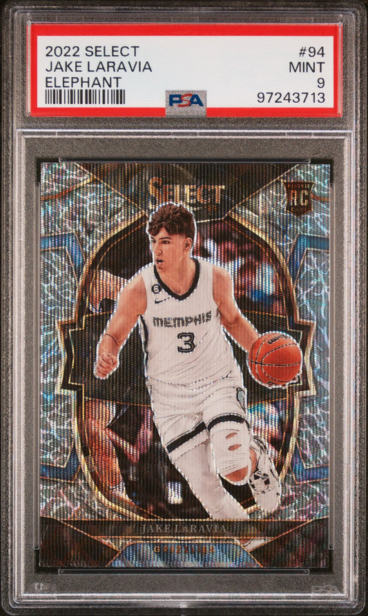 2022 SELECT JAKE LARAVIA ELEPHANT PSA 9