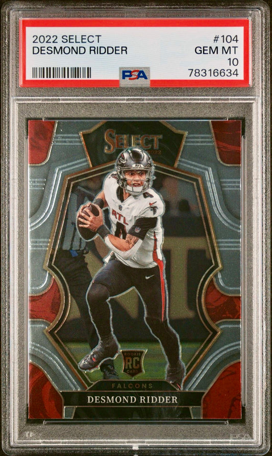2022 SELECT DESMOND RIDDER PSA 10