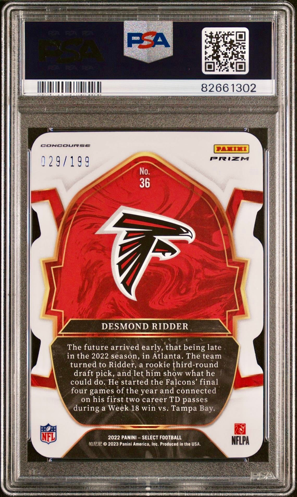 2022 MOSAIC DESMOND RIDDER INTRODUCTIONS - SILVER PSA 10