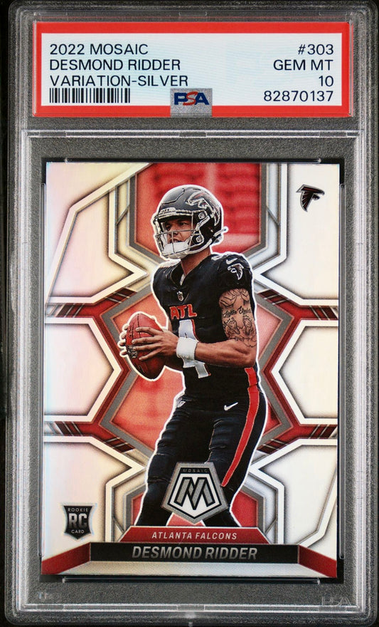 2022 MOSAIC DESMOND RIDDER VARIATION-SILVER PSA 10