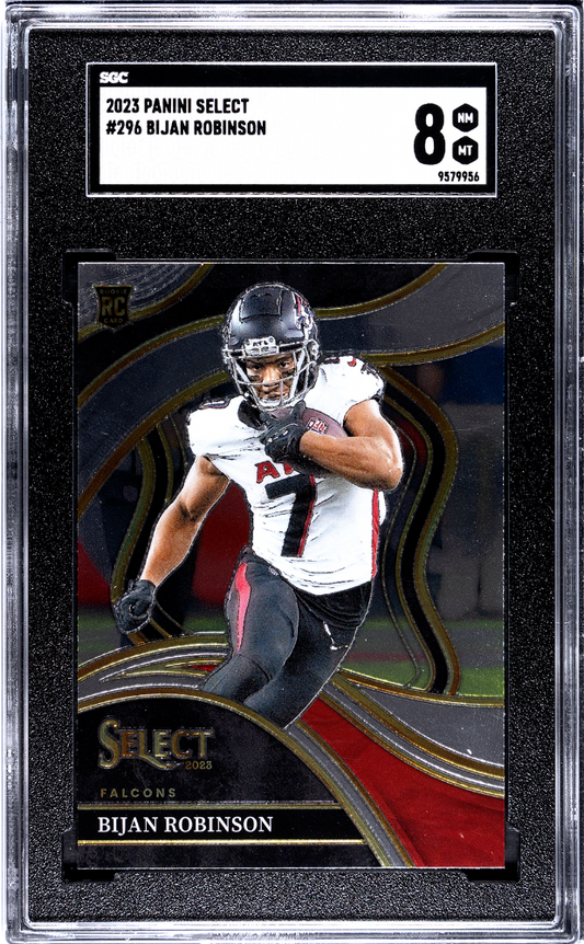 2023 PANINI SELECT #296 BIJAN ROBINSON SGC 8