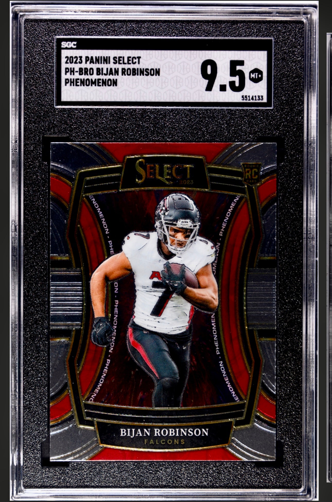2023 PANINI SELECT PH-BRO BIJAN ROBINSON PHENOMENON SGC 9.5