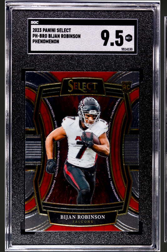 2023 PANINI SELECT PH-BRO BIJAN ROBINSON PHENOMENON SGC 9.5