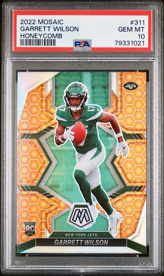 2022 MOSAIC GARRETT WILSON HONEYCOMB PSA 10