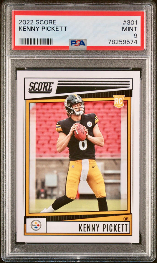 2022 SCORE KENNY PICKETT PSA 9