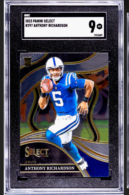 2023 PANINI SELECT #297 ANTHONY RICHARDSON SGC 9