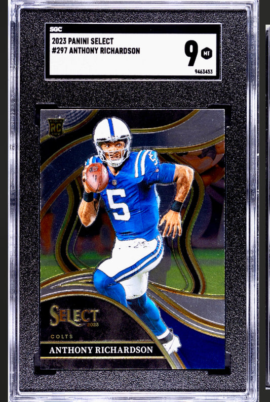2023 PANINI SELECT #297 ANTHONY RICHARDSON SGC 9
