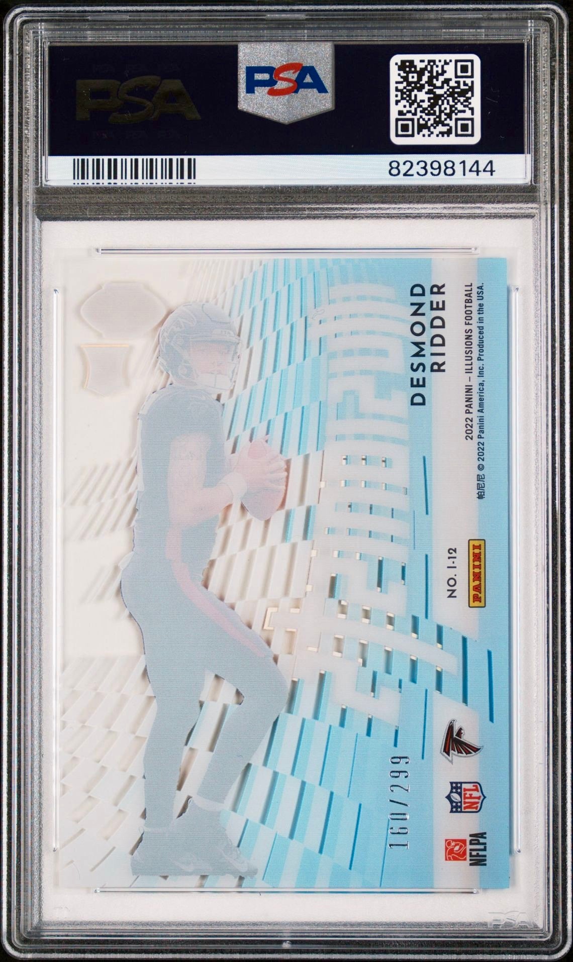 2022 ILLUSIONS DESMOND RIDDER ILLUSIONISTS-LIGHT BLUE PSA 10