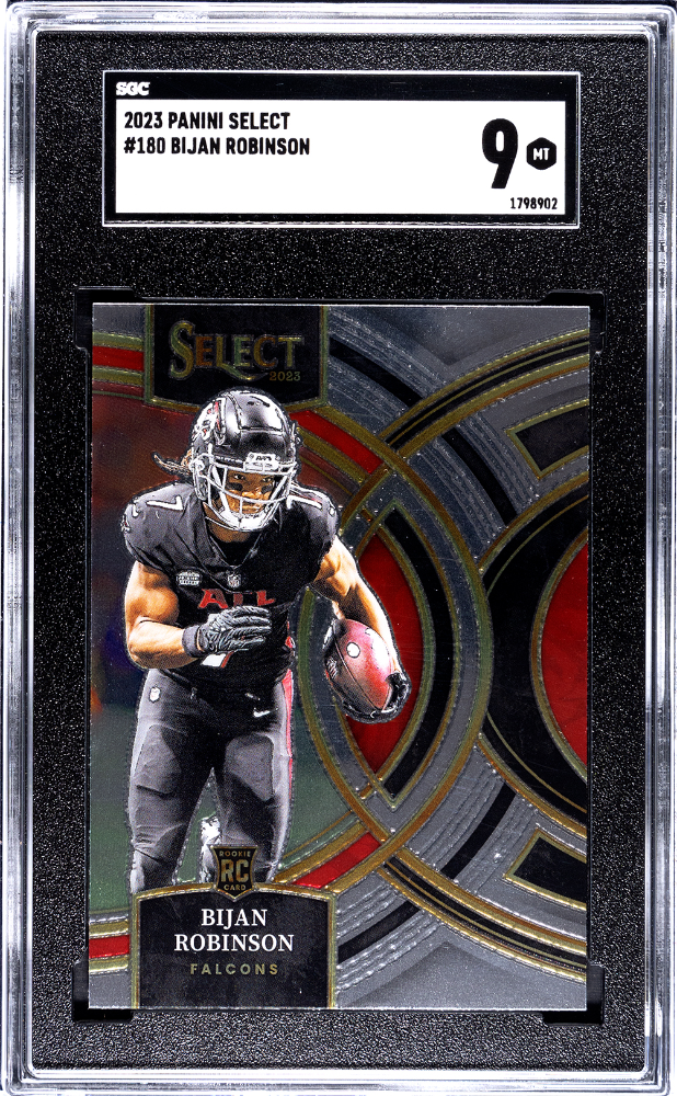 SGC 2023 PANINI SELECT #180 BIJAN ROBINSON SGC 9