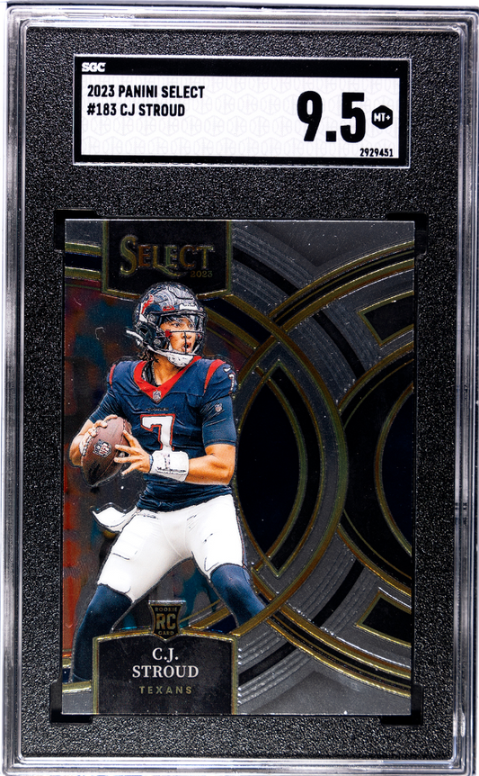 2023 PANINI SELECT #183 CJ STROUD SGC 9.5