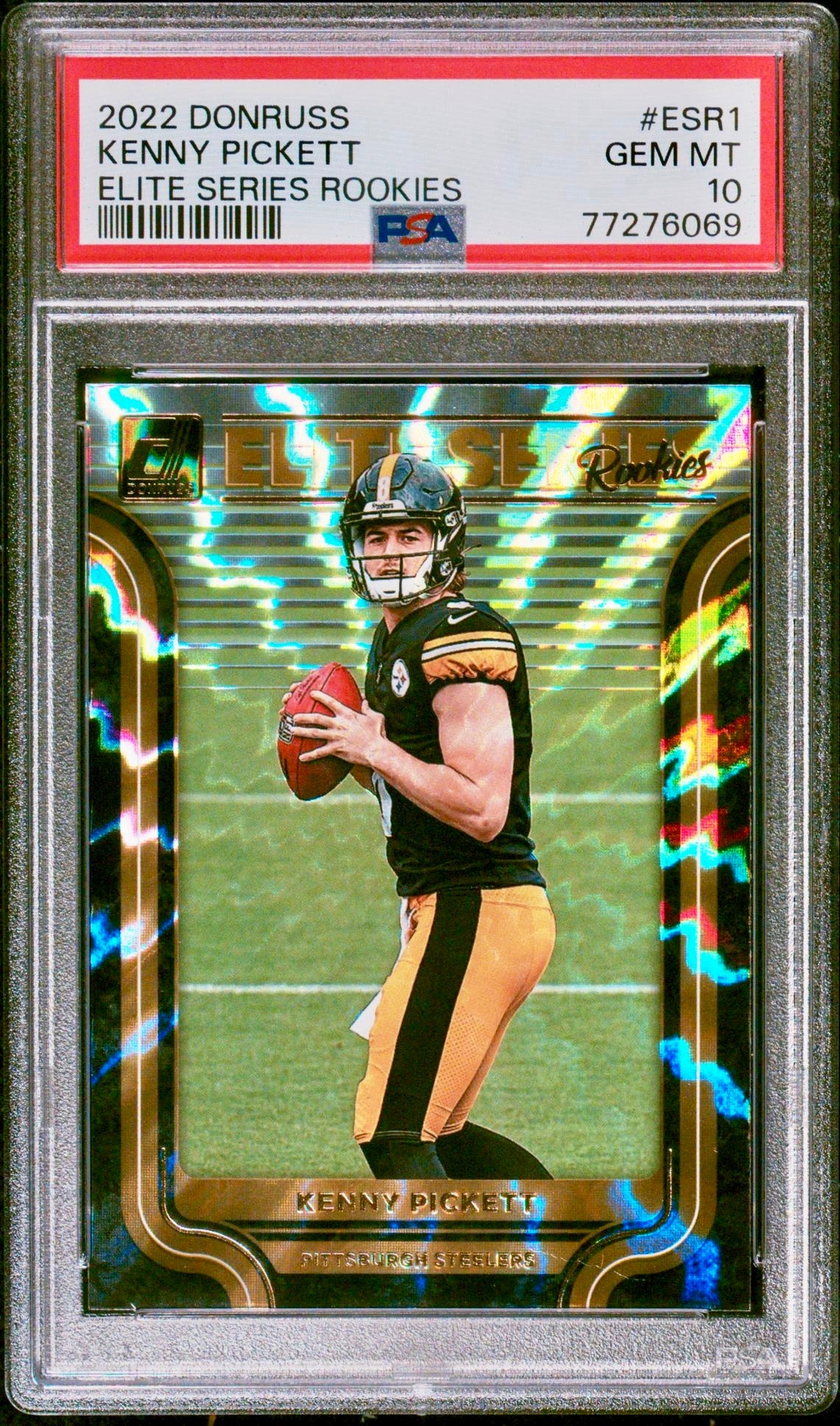 2022 DONRUSS KENNY PICKETT
ELITE SERIES ROOKIES PSA 10