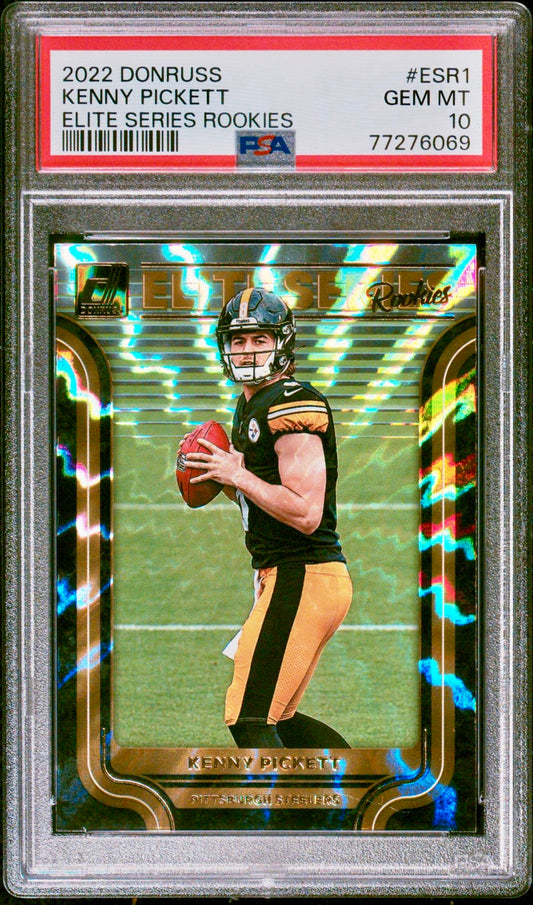 2022 DONRUSS KENNY PICKETT
ELITE SERIES ROOKIES PSA 10